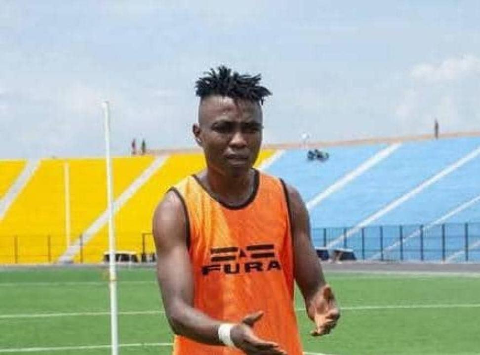 Le capitaine du FC Renaissance, Tady Etekiama lors d'une séance d'entraînement. [Photo d'illustration]