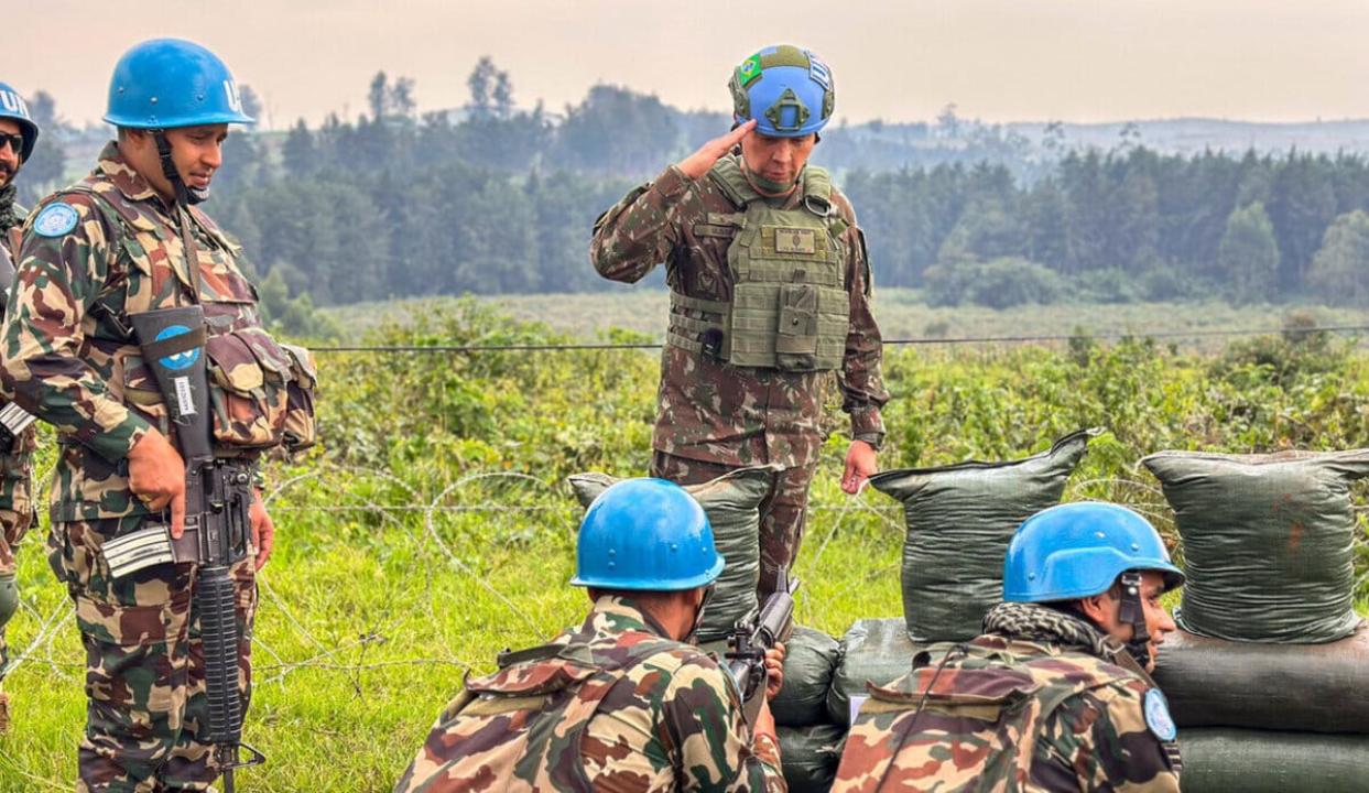 Les casques bleus de la MONUSCO à l'est de la RDC [photo d'illustration]
