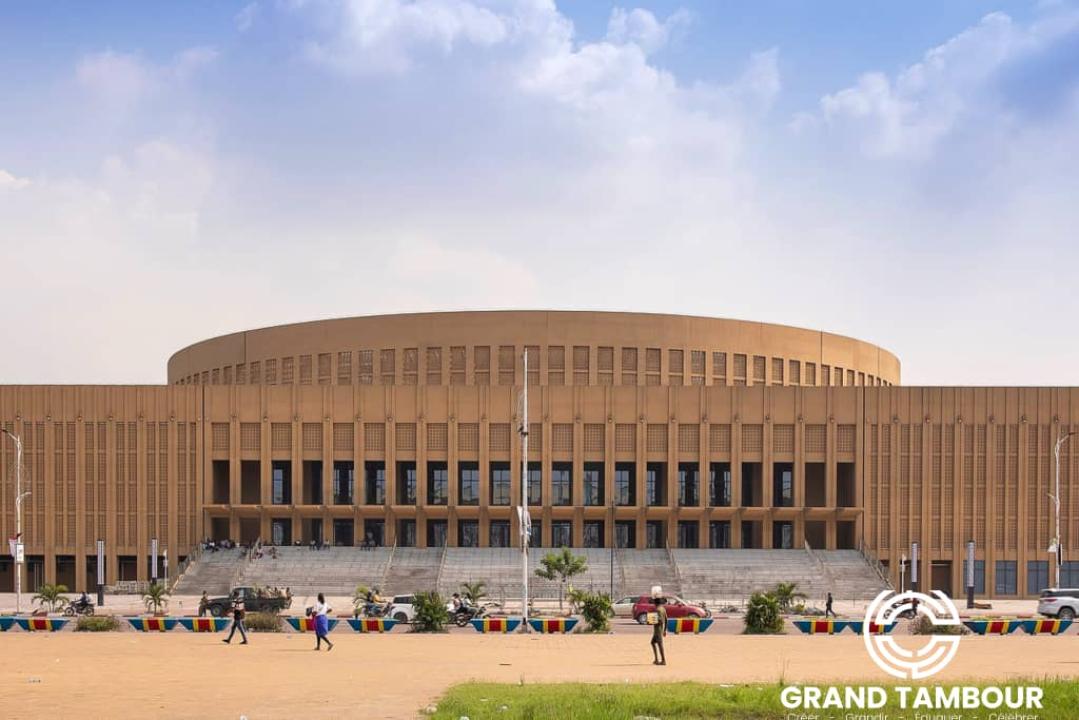 Siège du Centre Culturel et Artistique pour les Pays d'Afrique Centrale (CCAPAC-Grand Tambour), à Kinshasa