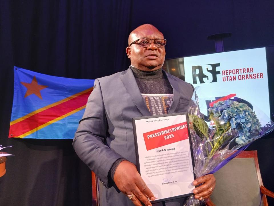 Tshivis Tshivuadi, secrétaire général de JED [photo d'illustration]