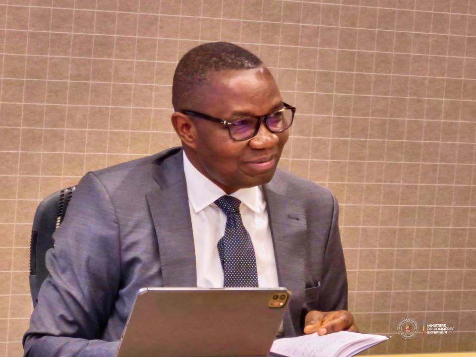 Julien Paluku Kahongya, ministre du Commerce extérieur en RDC