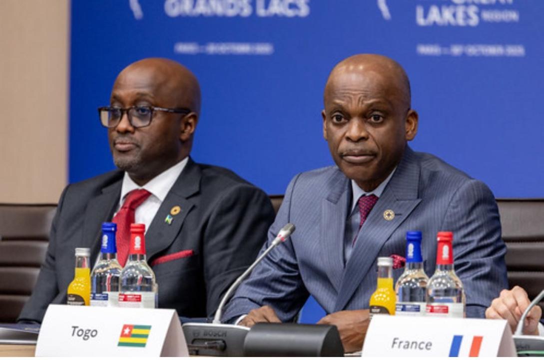 Le ministre togolais des affaires étrangères à la Conférence de Paris