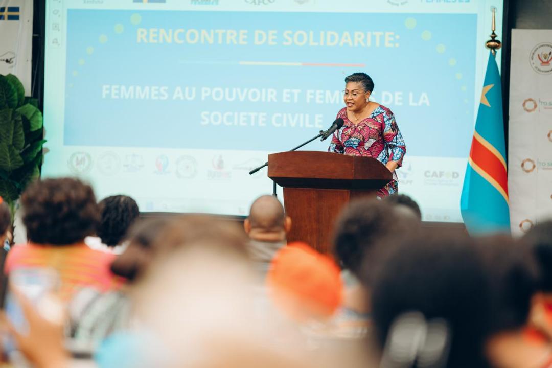La Première Ministre Judith Suminwa Tuluka