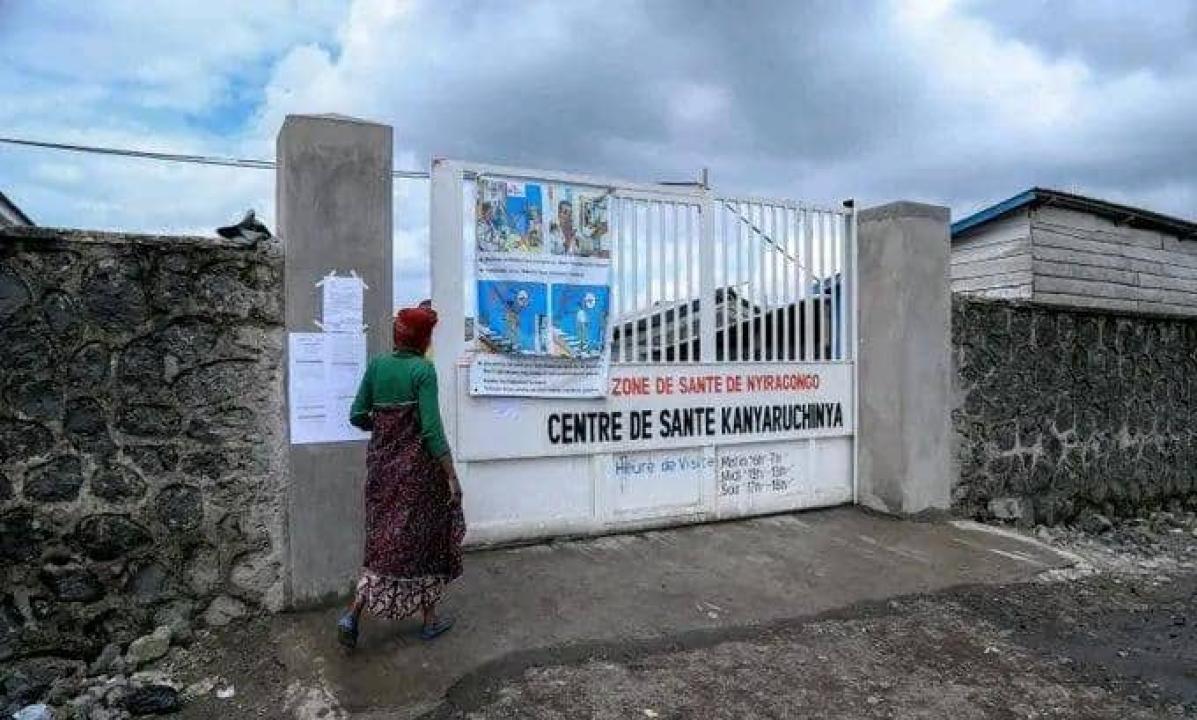 Centre de santé de Kanyaruchinya dans la zone de santé de Nyiragongo [photo d’illustration]