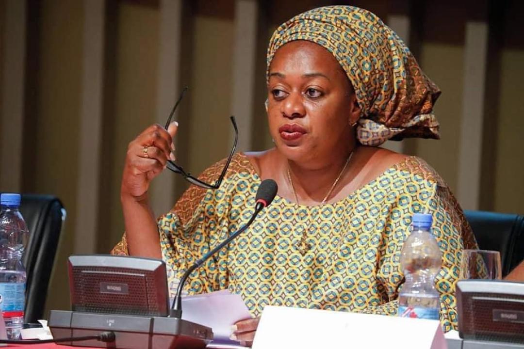 Yolande Elebe Ma Ndembo, ministre de la Culture, des Arts et du Patrimoine, en RDC