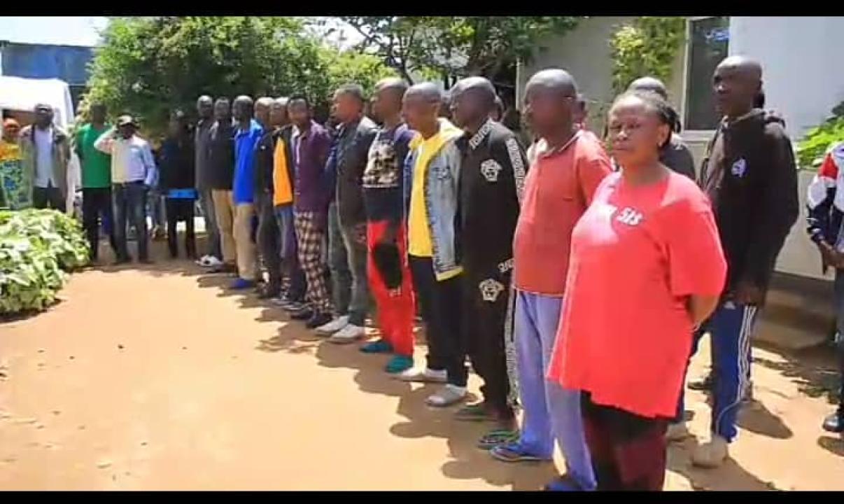 Quarante soldats et policiers rescapés du M23-AFC présentés à la presse à Beni