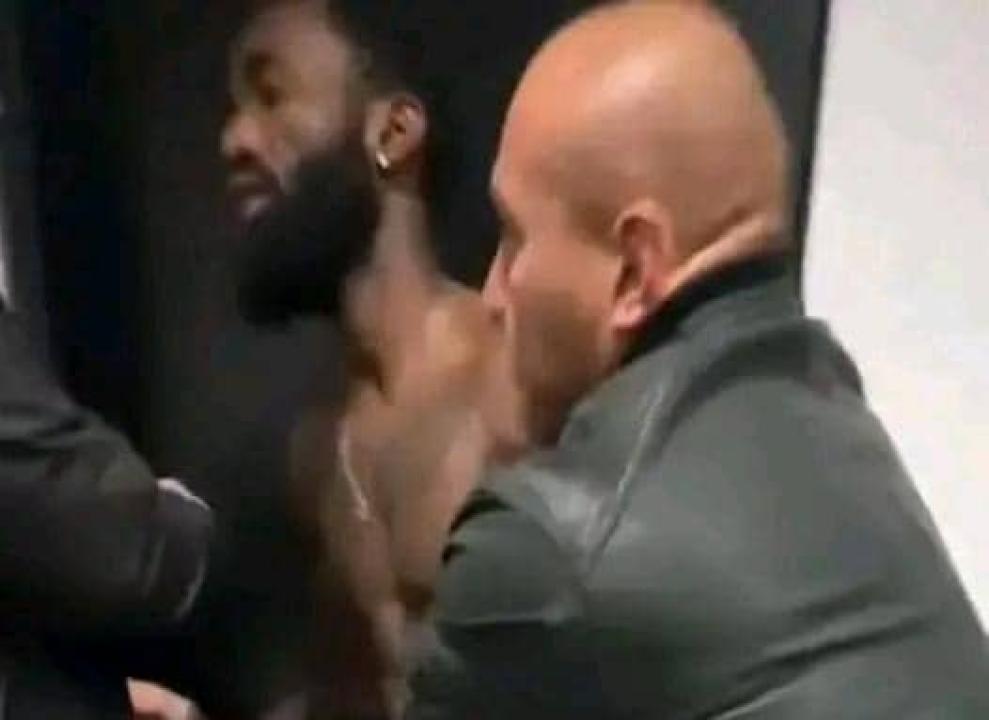 Le milieu du terrain camerounais, Moumi Nicolas Brice Ngamaleu en pleine altercation avec les policiers russes [Photo d'illustration]