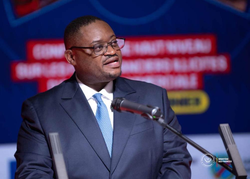 Le Ministre des finances Doudou Fwamba Linkunde li- botayi