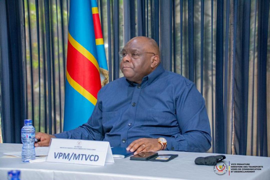 Jean Pierre Bemba, ministre des Transports, Voies de Communication et Désenclavement [photo d'illustration]