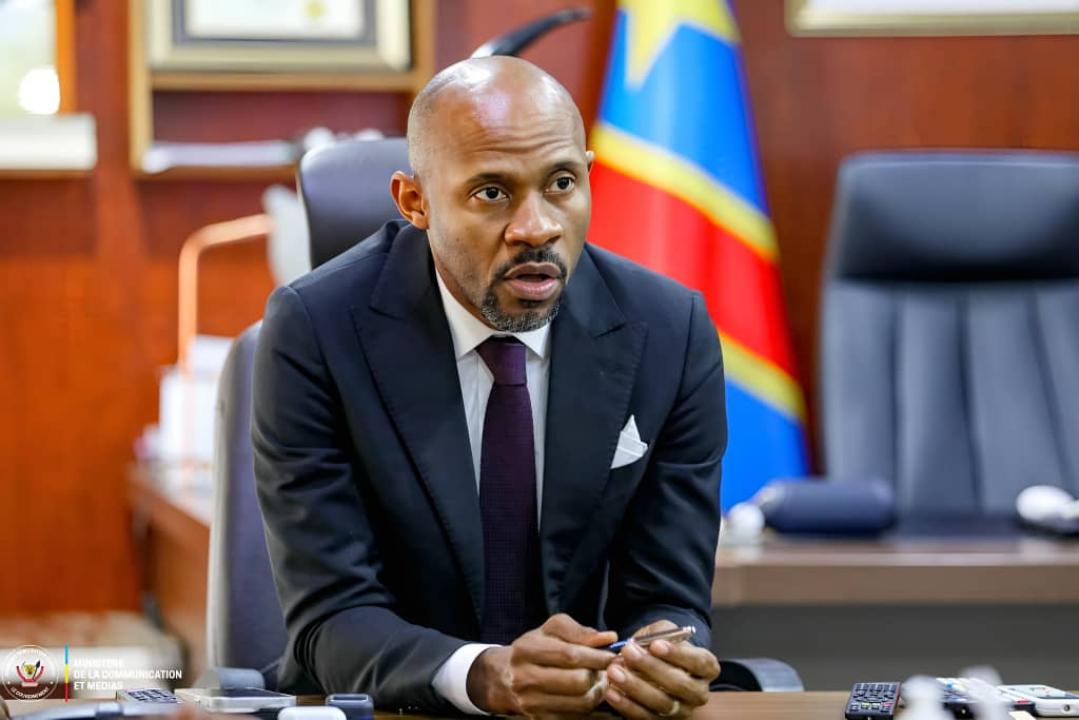 Le porte-parole du gouvernement congolais Patrick Muyaya [photo d'illustration]