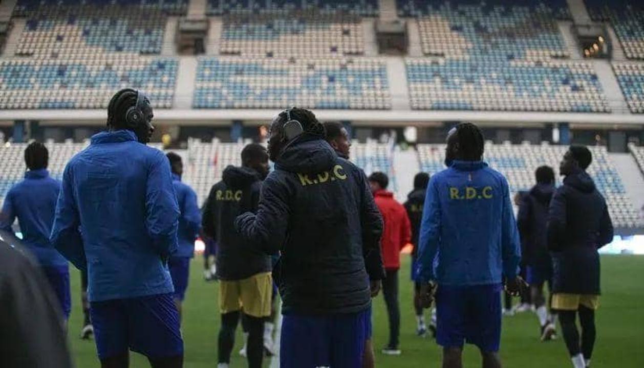 Quelques Léopards de la RDC au Stade El Barid de Rabat. [Photo d'illustration]