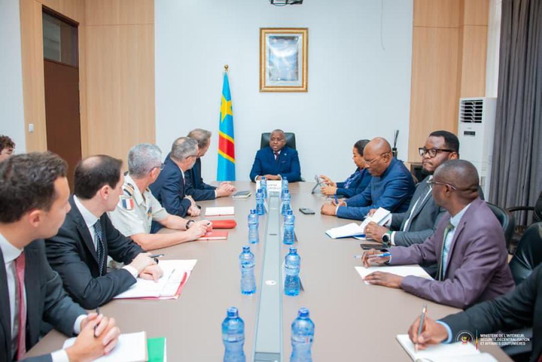 Le VPM Jacquemain Shabani préside une séance de travail sur les attentes de la RDC sur le renouvellement du mandat de la MONUSCO