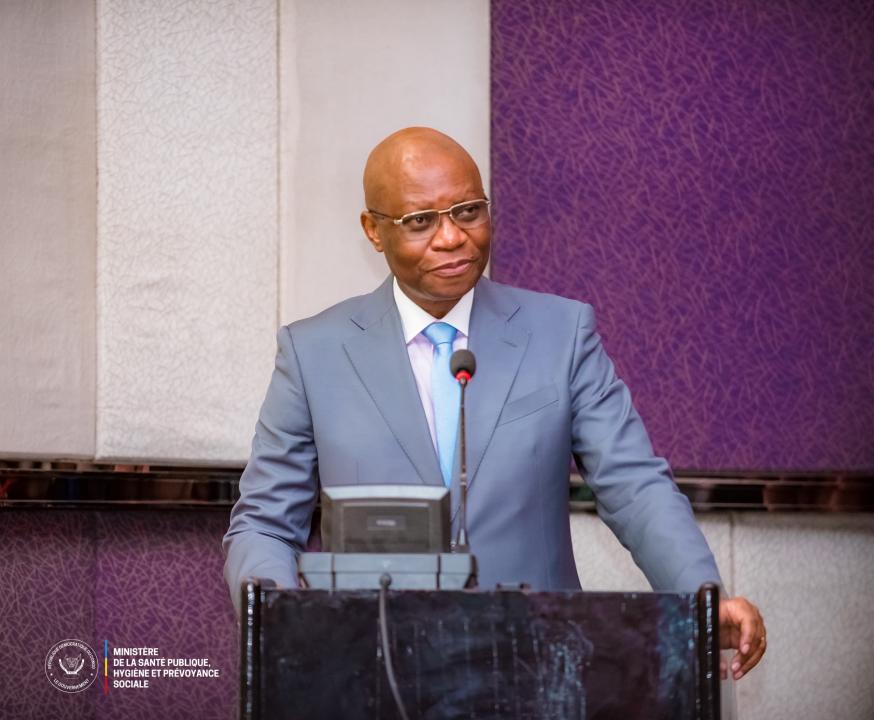 Roger Kamba, ministre de la Santé, Hygiène et Prévoyance sociale de la RDC