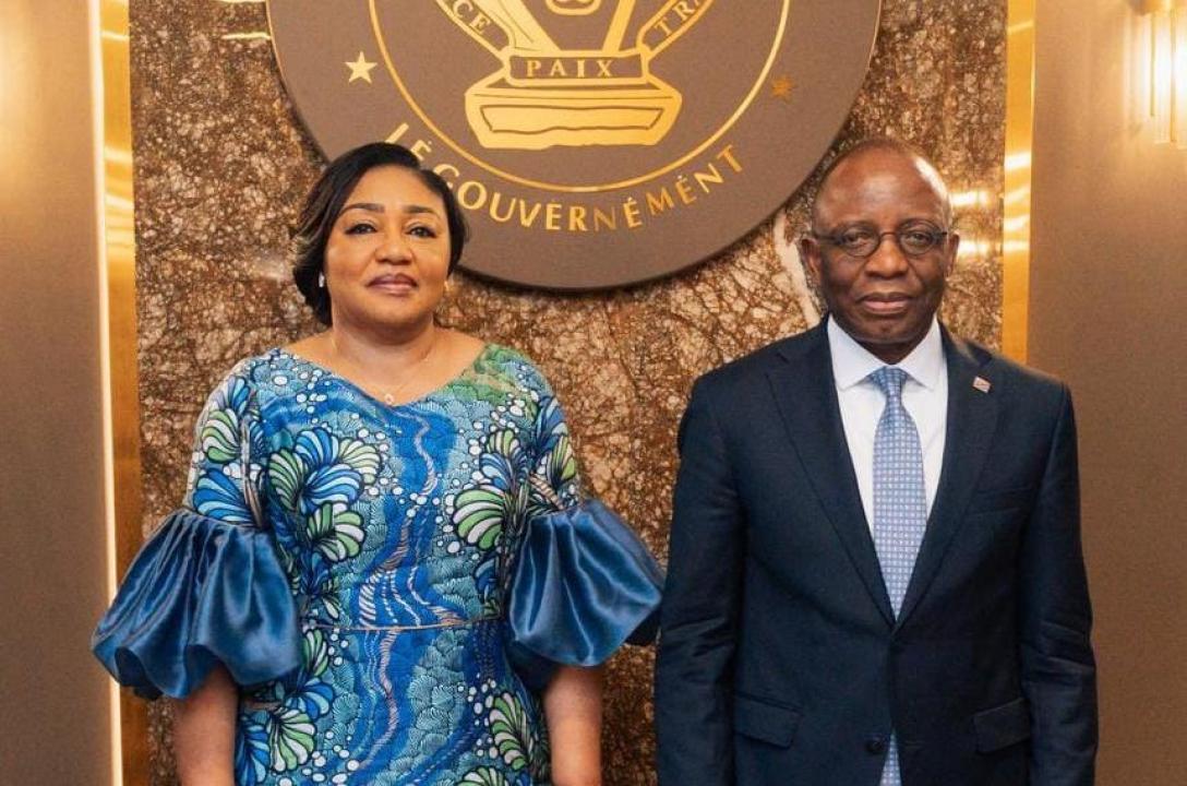 La Première Dame Denise Nyakeru Tshisekedi reçue par le ministre de la Justice Guillaume Ngefa [photo d’illustration]