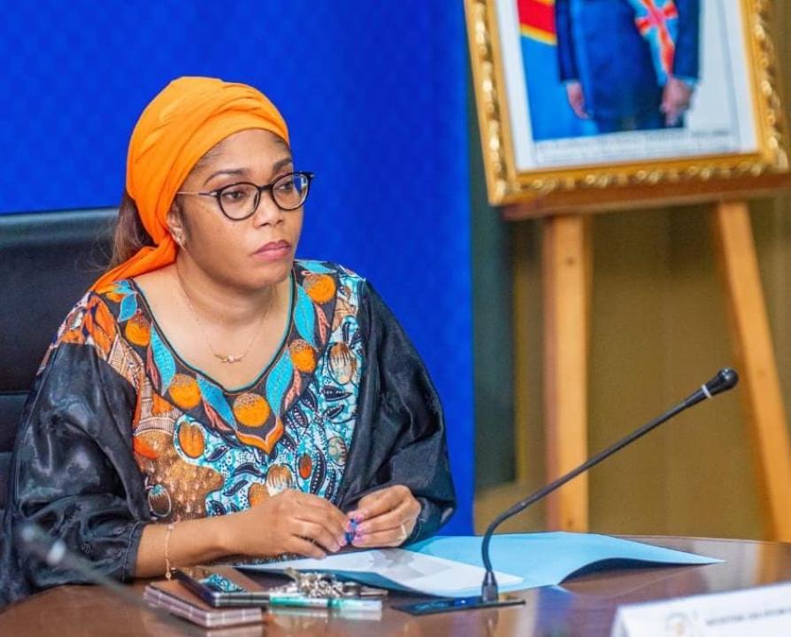 Acacia Bandubola, ministre des Hydrocarbures en RDC