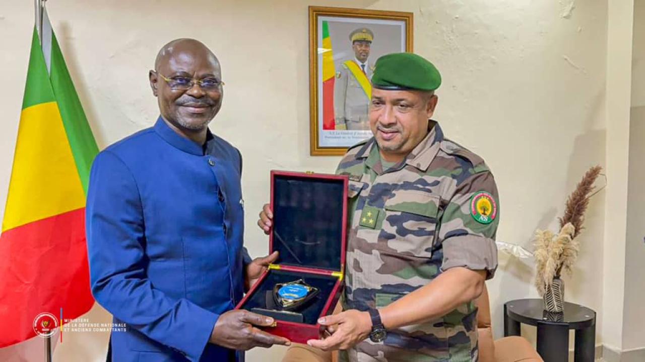 Guy Kabombo Muadiamvita a eu plusieurs avec son homologue malien, le général de corps d’armée Sadio Camara [photo d'illustration]