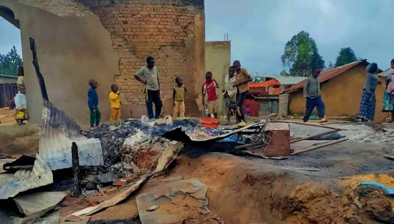 Des maisons incendiées par des ADF[photo d’illustration]