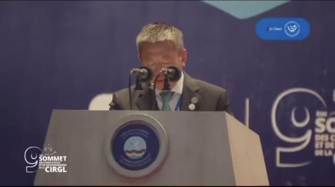 Le représentant du Secrétaire général de l'ONU Antonio Guterres qui a lu le discours [photo d'illustration]