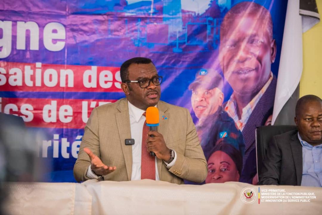 Jean-Pierre Lihau, VPM de la Fonction publique en RDC