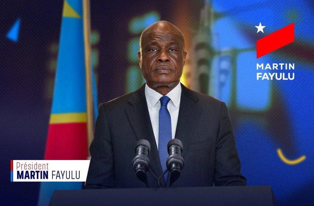 L'opposant congolais Martin Fayulu, président de l'Ecidé