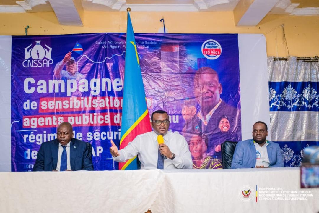 Ĺe VPM Lihau en mission à Kananga