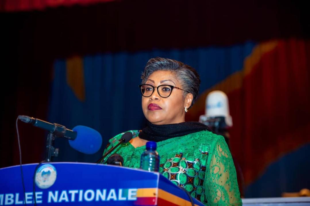 La Première Ministre, Judith Suminwa, à l’Assemblée Nationale [photo d’illustration]