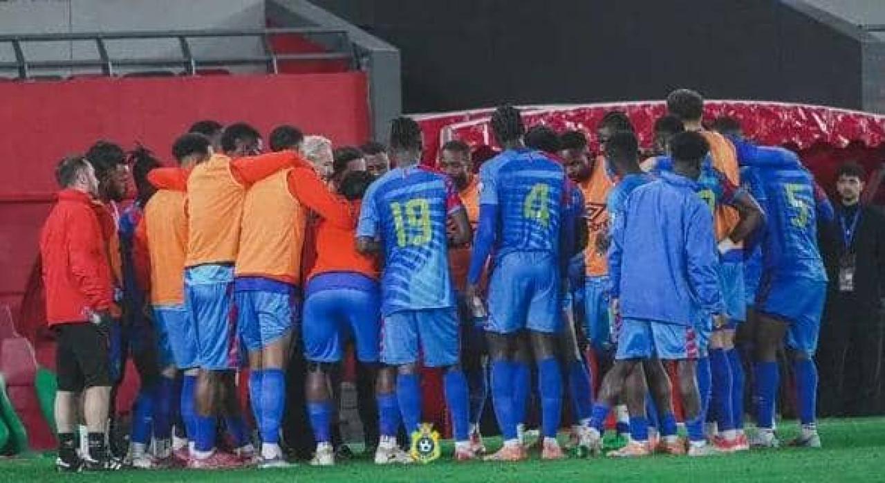 Les Léopards lors du match face aux Super Eagles du Nigeria. [Photo d'illustration]