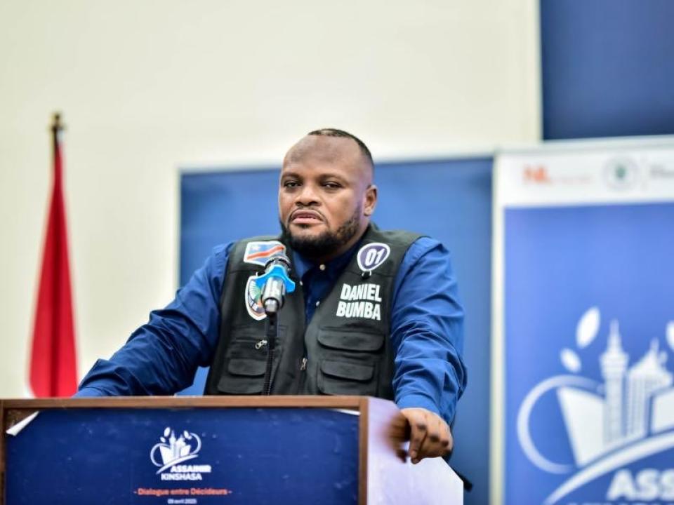 Le gouverneur de la ville de Kinshasa Daniel Bumba [photo d'illustration]