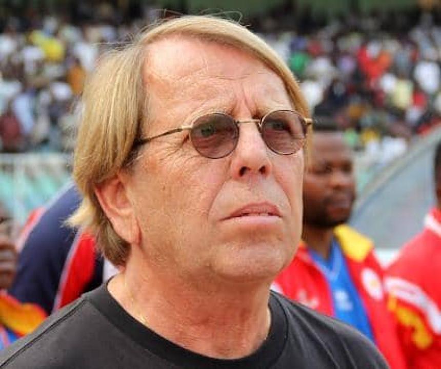 L'ancien sélectionneur de l'équipe nationale de la RDC, Claude Leroy au Stade des Martyrs. [Photo d'illustration]
