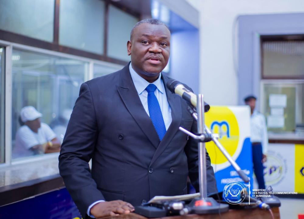 Le ministre de l'économie numérique Augustin Kibassa [photo d'illustration]