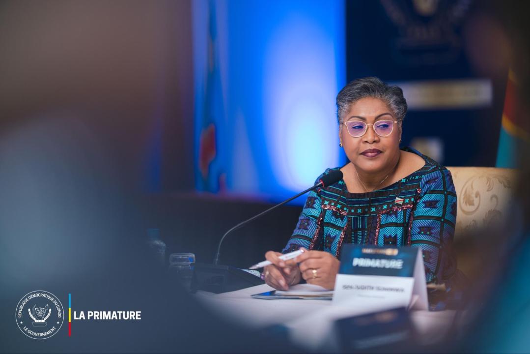 La première ministre Judith Suminwa [photo d'illustration]