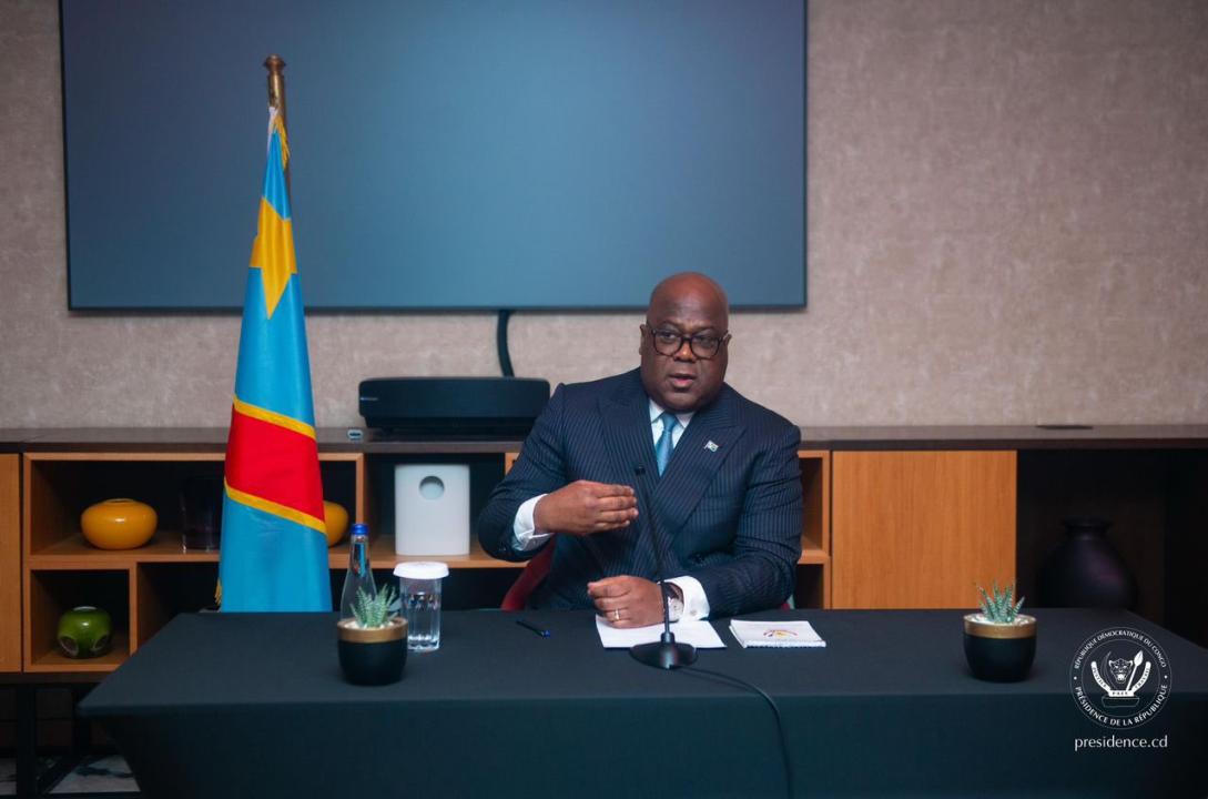 Le Président Tshisekedi devant la diaspora congolaise vivant en Serbie