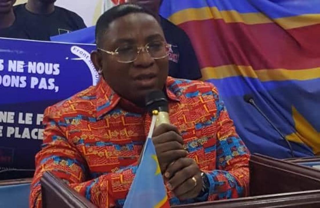 Dieudonné Nkishi, coordonnateur du Front anti-dialogue