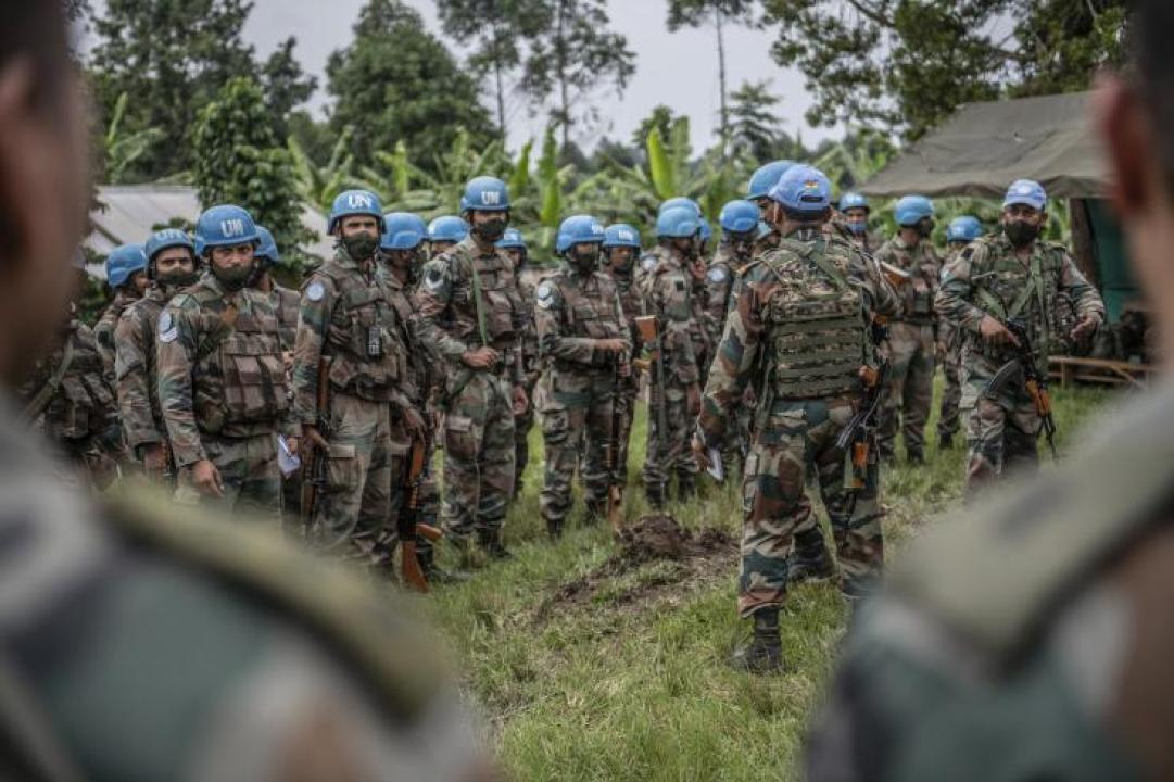 Des casques bleus de la Monusco en RDC [photo d’illustration]