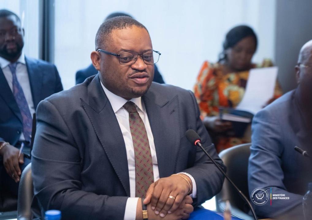 Le ministre des Finances en RDC,  Doudou Fwamba Likunde Li-Botayi