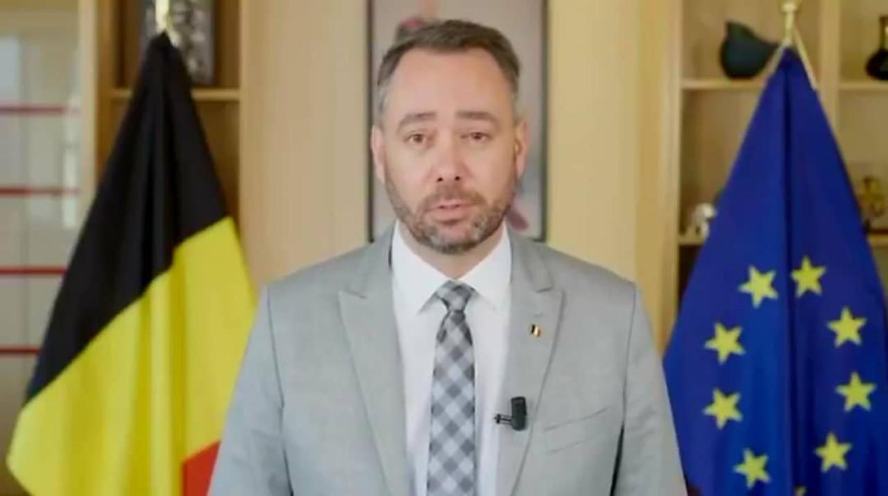Maxime Prévôt,  VMP des Affaires étrangères de la Belgique