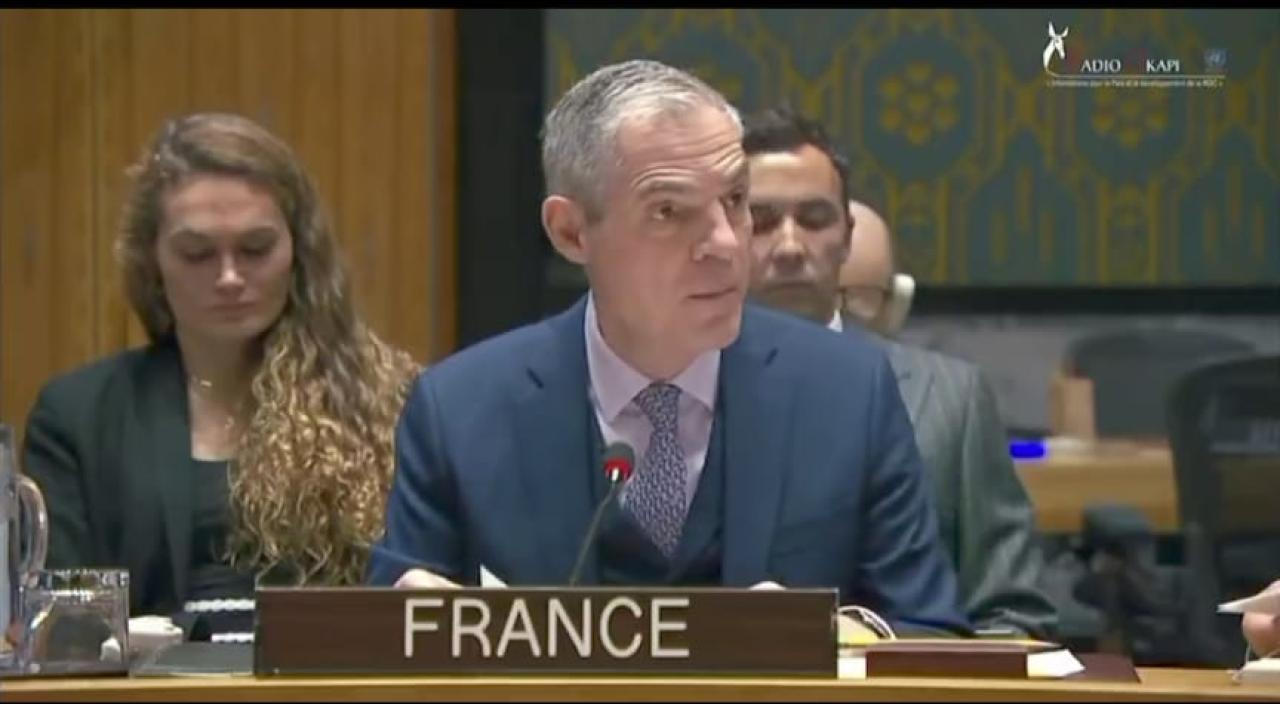 Le représentant de la France à l'ONU [photo d'illustration]