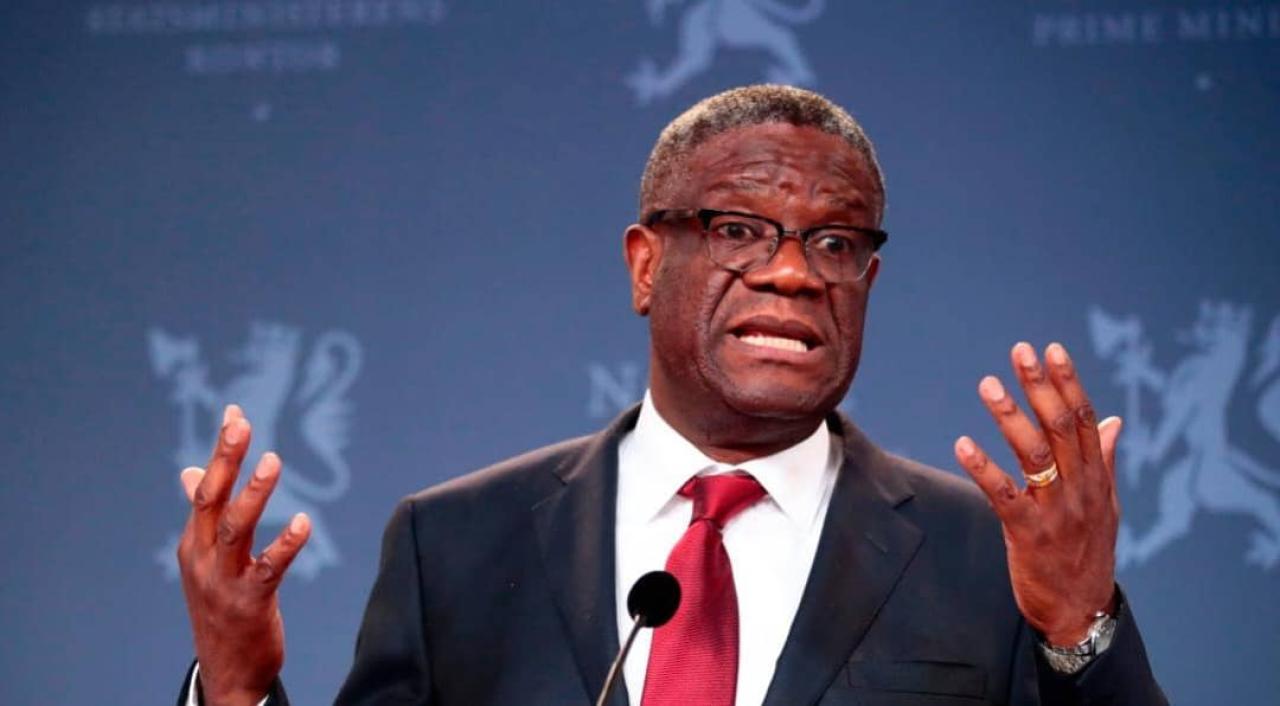 Dr Denis Mukwege, Prix Nobel de la paix 2018