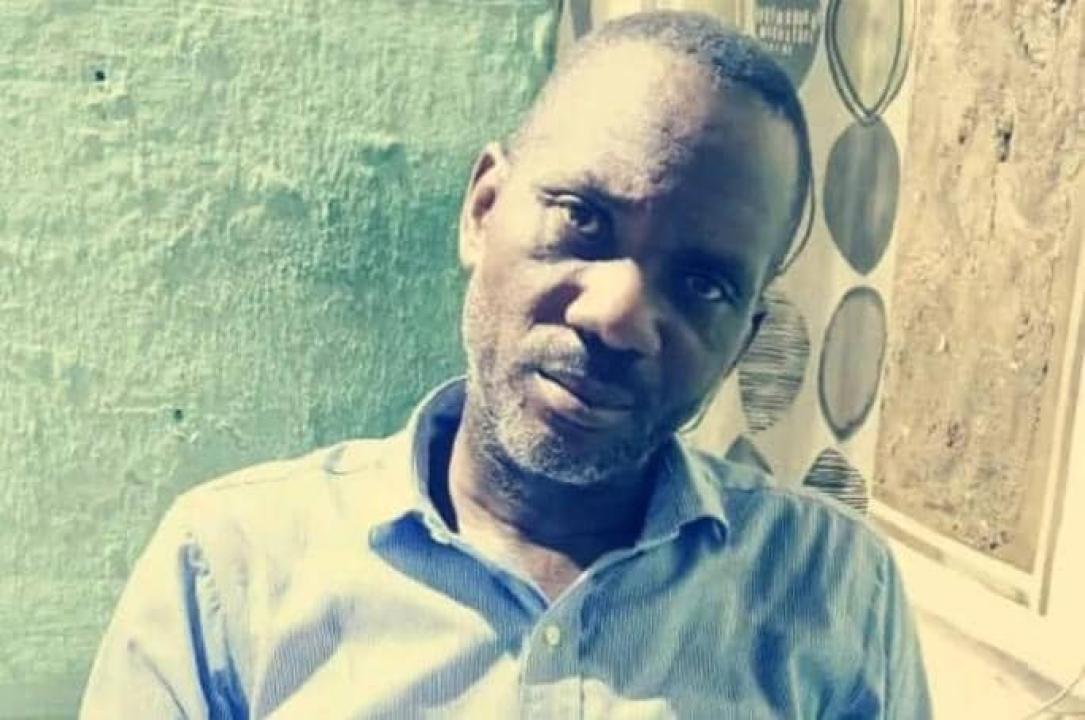 Le journaliste Ali Male après sa libération