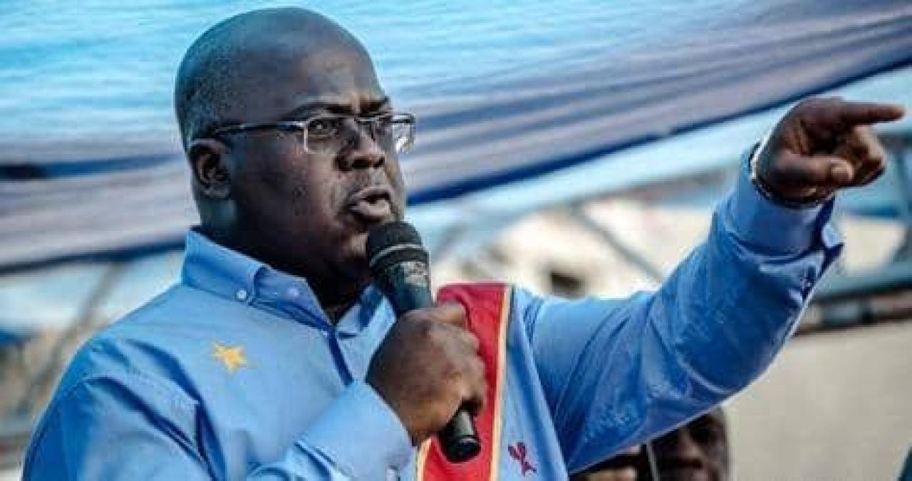 Le Président Félix Tshisekedi sous les couleurs de la RDC [photo d’illustration]