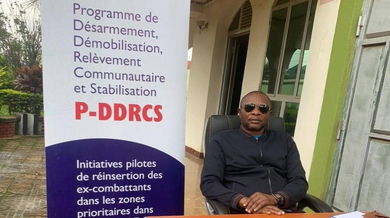 Joseph Sukisa Ndayambaje, coordonnateur ai. du P-DDRCS Nord-Kivu [photo d’illustration]