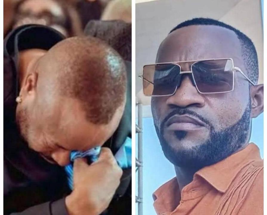 JB Mpiana en larmes, et son défunt porte-parole Papy Flic. [Photo d'illustration]