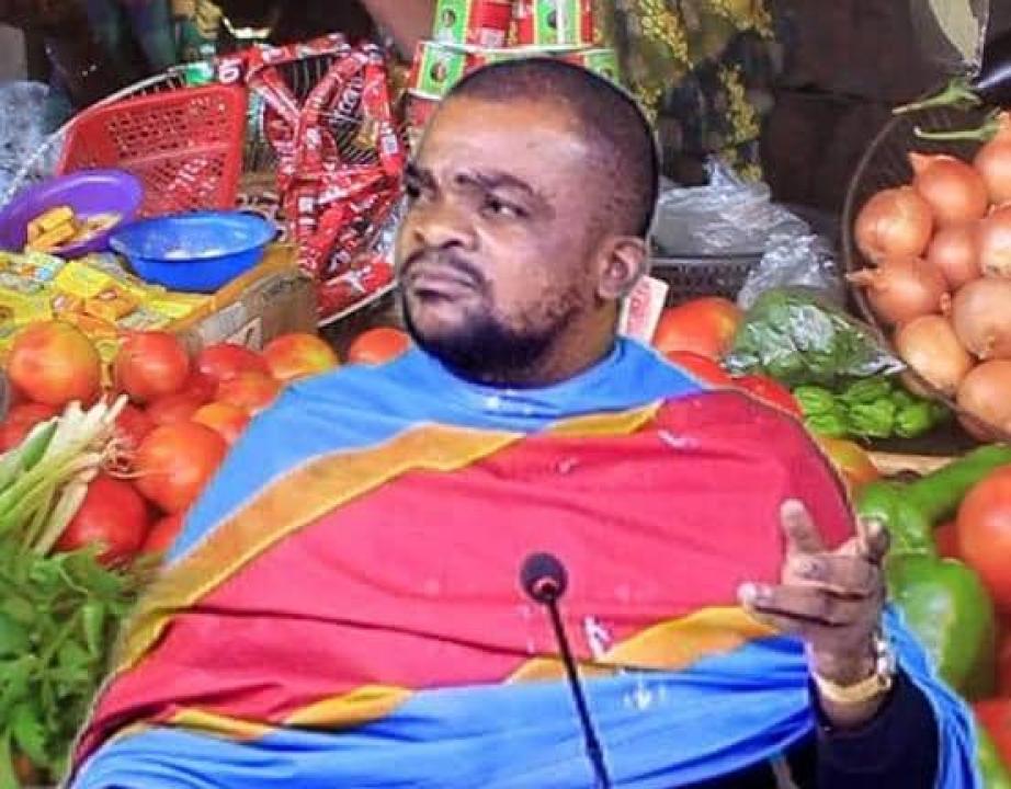 John Kabamba, chroniqueur politique et présentateur de l'émission le peuple parle