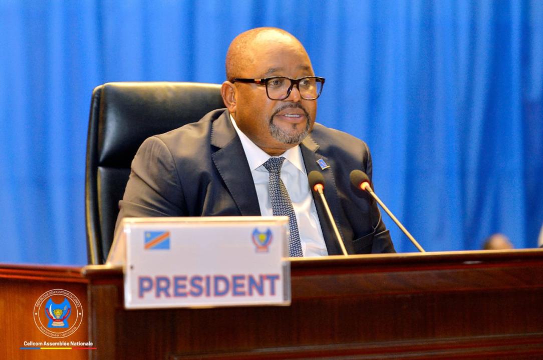 Aimé Boji Sangara, président de l’Assemblée Nationale