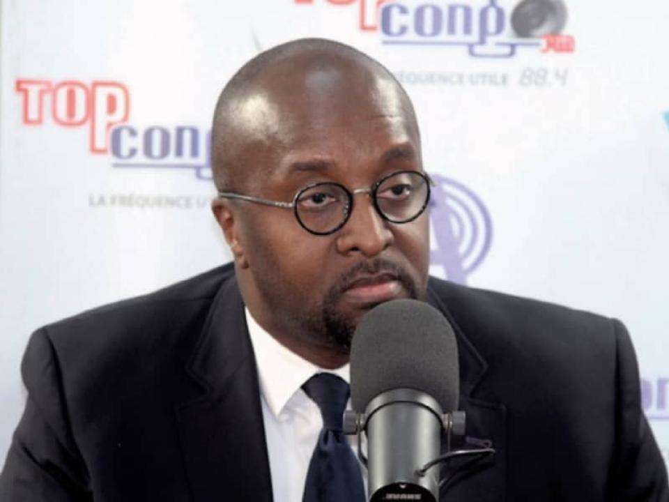 Christian Lusakueno, Directeur général de la radio Top Congo FM