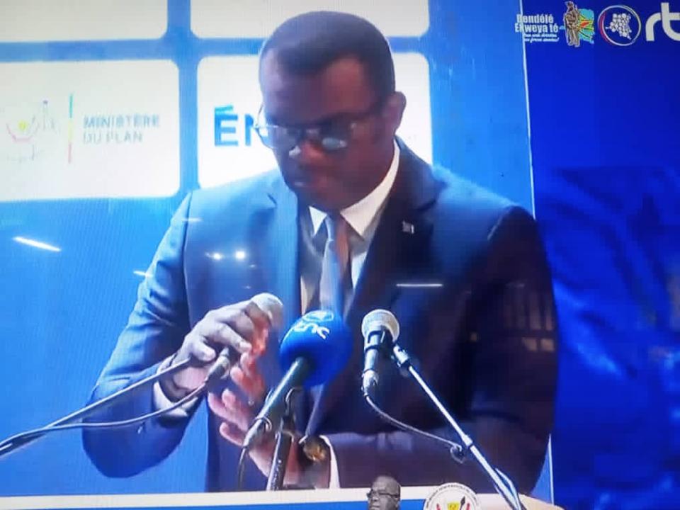 Le VPM en charge de la Fonction Publique, Jean Pierre Lihau