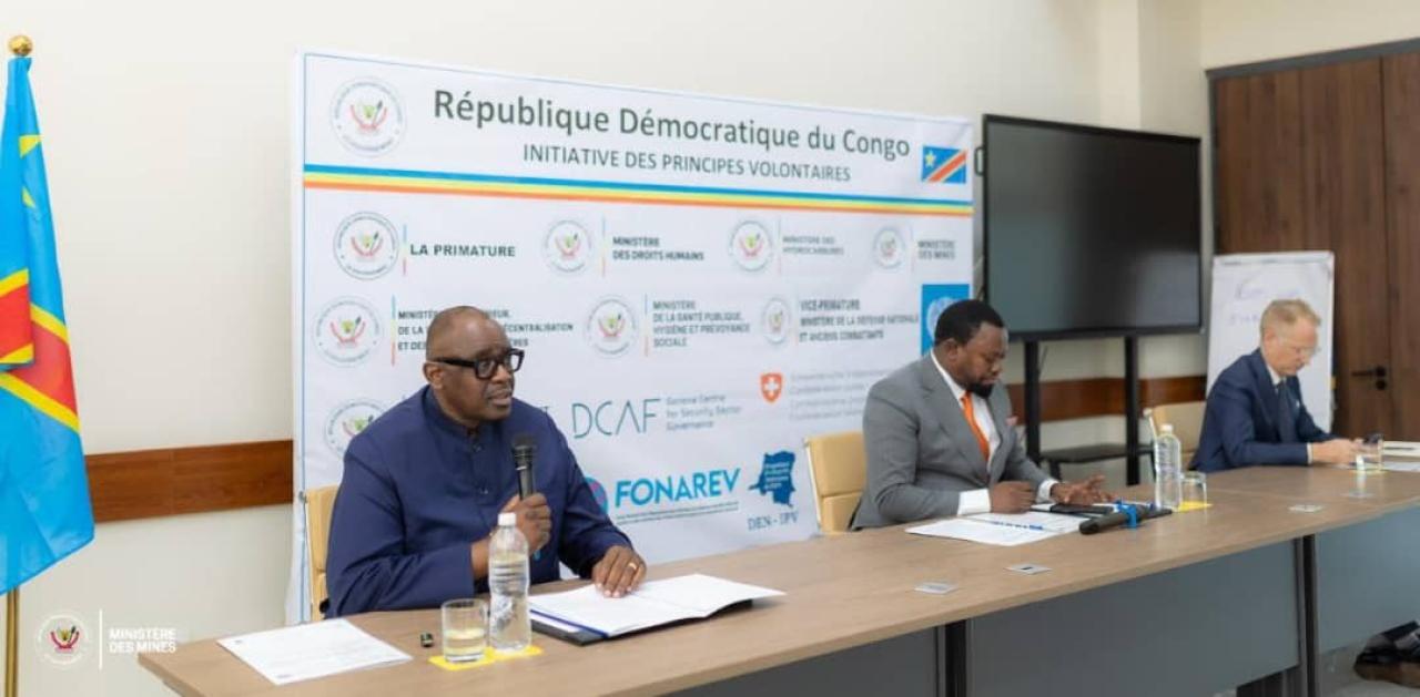 Louis Watum et Samuel Mbemba à la clôture des travaux sur le Plan d’Action national 2026