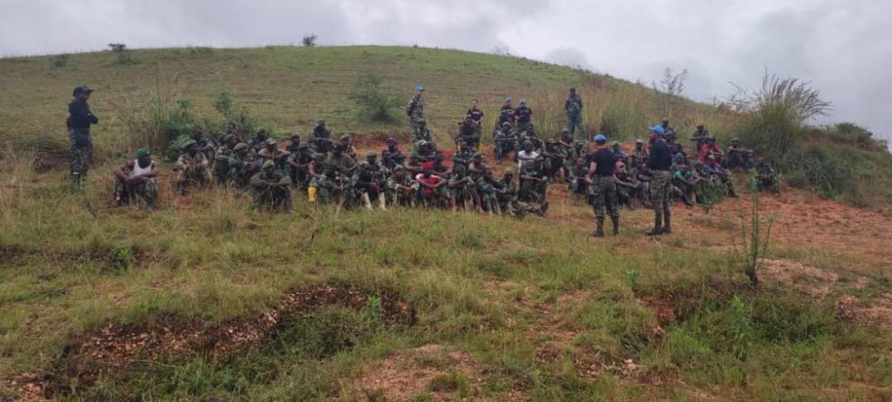 180 soldats des FARDC terminent une formation au combat dans la jungle avec l’appui de la MONUSCO