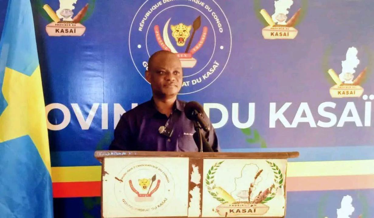 le ministre du Budget, du Plan, de la Communication et porte-parole du gouvernement provincial, Bazin Mpembe