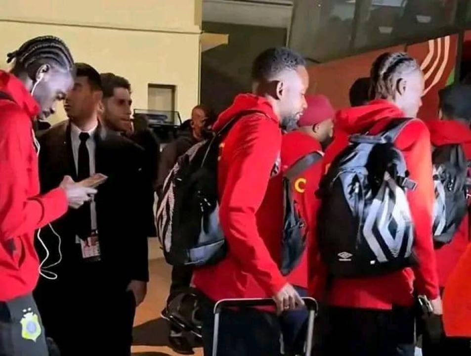 L'arrivée des Léopards de la RDC à l'aéroport de Rabat. [Photo d'illustration]